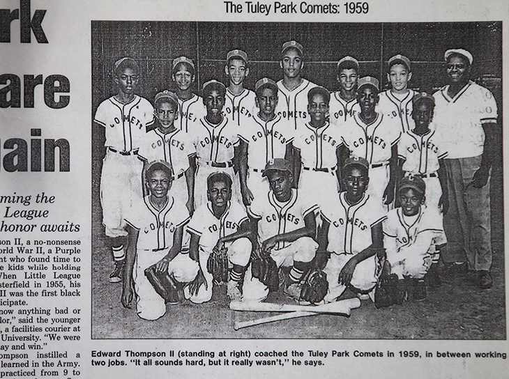 Tuley Park Comments newspaper article