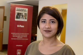 Unable to afford a four-year college without federal or state financial aid, Lisseth Perez is now in Arrupe College, a two-year program for low-income students that’s part of Loyola University.