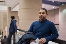 Wesley Morrissette of Chicago, originally from Maryland, said that President Obama doesn't get enough credit for his work during his two terms. "I think a lot of people complain about his policy, not knowing that what they're complaining about isn’t [up to] him."