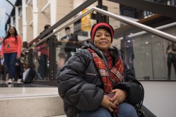 "I don't think he'll be back in Chicago for a good while," said Dorthea McNulty of Chicago, who was without a ticket before President Obama's farewell speech. McNulty insisted, "I'm gonna get in--trust me."