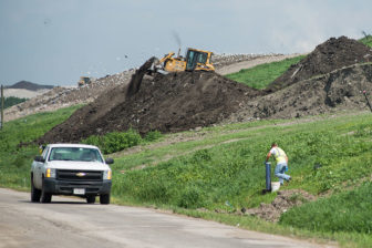 River Bend Prairie Landfill sits across the river from Altgeld Gardens on the border between Chicago and Dolton. 